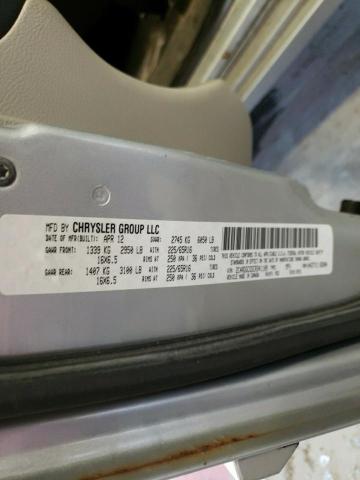 Photo 14 from auction – 2012 DODGE GRAND CARA with VIN 2C4RDGCG5CR341109