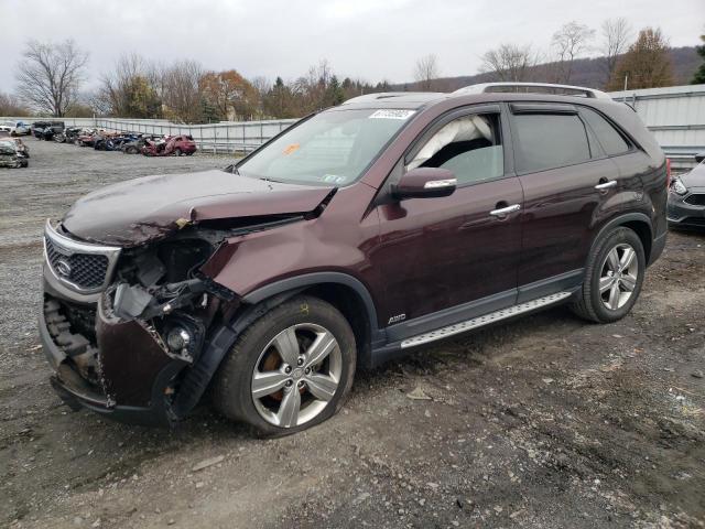 KIA SORENTO EX 2012 with VIN 5XYKUDA23CG245099 - Photo from auction