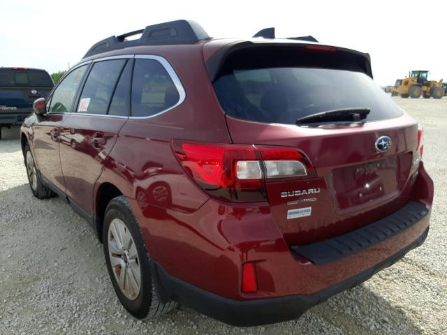 Photo 2 from auction – 2017 SUBARU OUTBACK 2. with VIN 4S4BSADCXH3257699