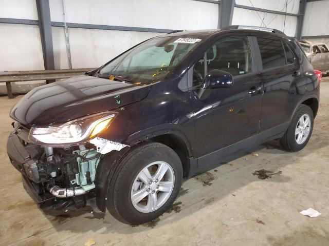 CHEVROLET TRAX 1LT 2022 with VIN KL7CJPSM7NB537363 - Photo from auction