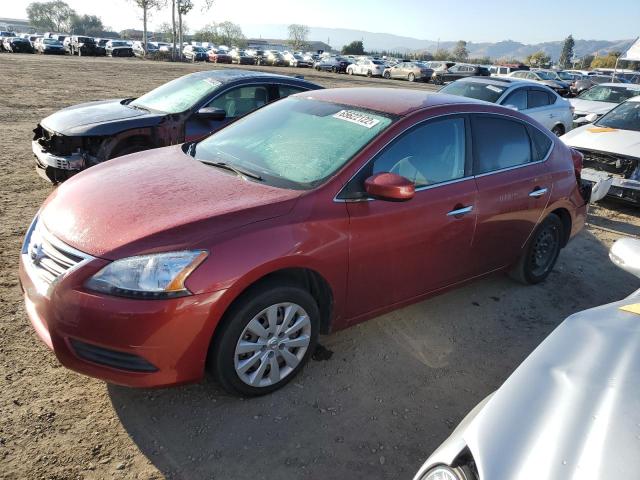 Photo 1 from auction – 2015 NISSAN SENTRA S with VIN 3N1AB7AP2FY286356