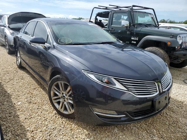 LINCOLN MKZ 2014 with VIN 3LN6L2G99ER804348 - Photo from auction