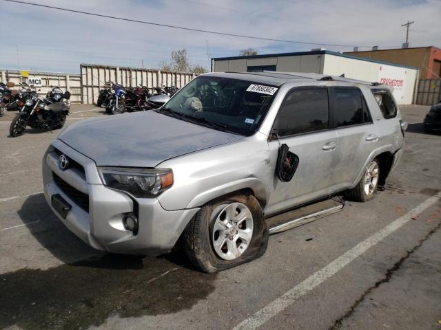TOYOTA 4RUNNER SR 2015 with VIN JTEBU5JR5F5255239 - Photo from auction