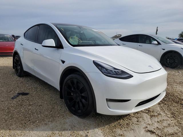 TESLA MODEL Y 2022 with VIN 7SAYGDEE5NF418592 - Photo from auction