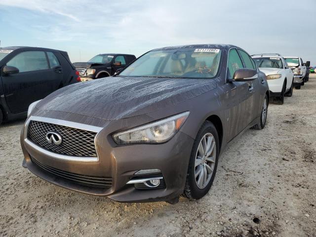 Photo 1 from auction – 2014 INFINITI Q50 BASE with VIN JN1BV7AR4EM685736