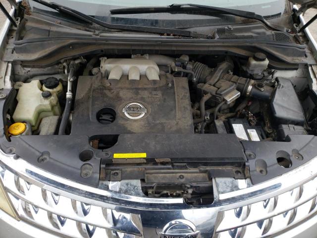 Photo 11 from auction – 2006 NISSAN MURANO SL with VIN JN8AZ08TX6W417273