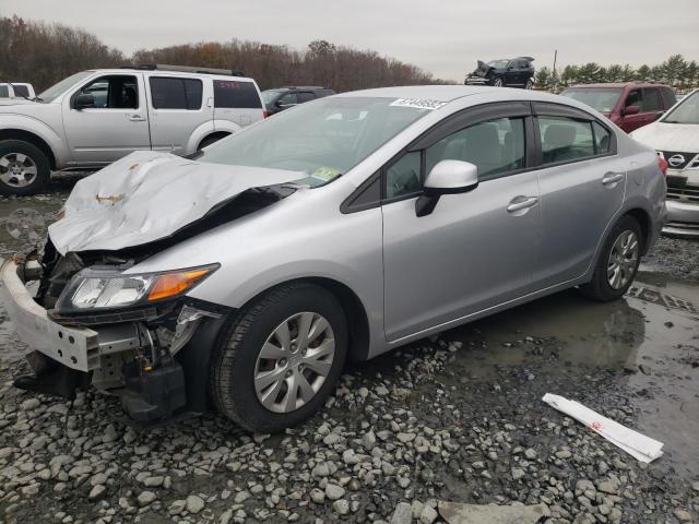 HONDA CIVIC LX 2012 with VIN 19XFB2F52CE352396 - Photo from auction