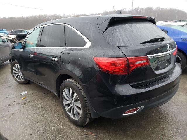 Photo 2 from auction – 2016 ACURA MDX TECHNO with VIN 5FRYD4H68GB014200
