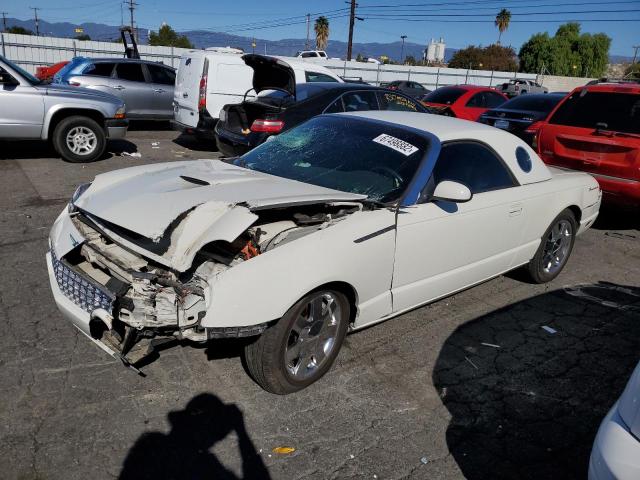 FORD THUNDERBIR 2002 with VIN 1FAHP60AX2Y112647 - Photo from auction