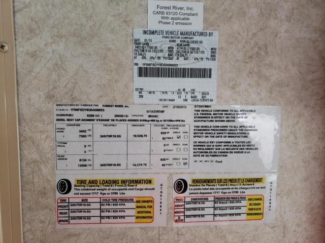Photo 10 from auction – 2014 FORD F53 with VIN 1F66F5DY9D0A06653