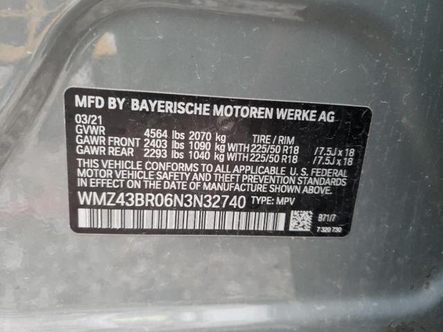 Photo 14 from auction – 2022 MINI COOPER COU with VIN WMZ43BR06N3N32740