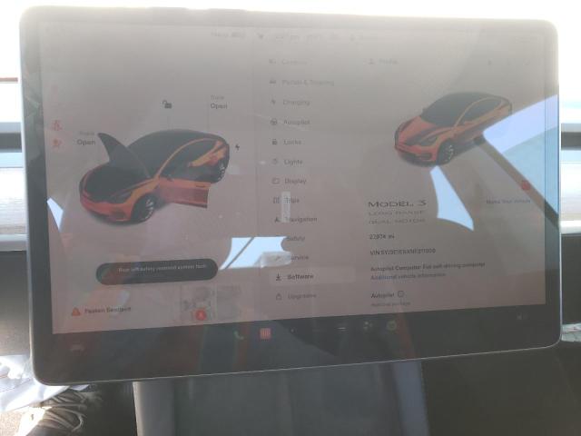 Photo 9 from auction – 2022 TESLA MODEL 3 with VIN 5YJ3E1EBXNF211309