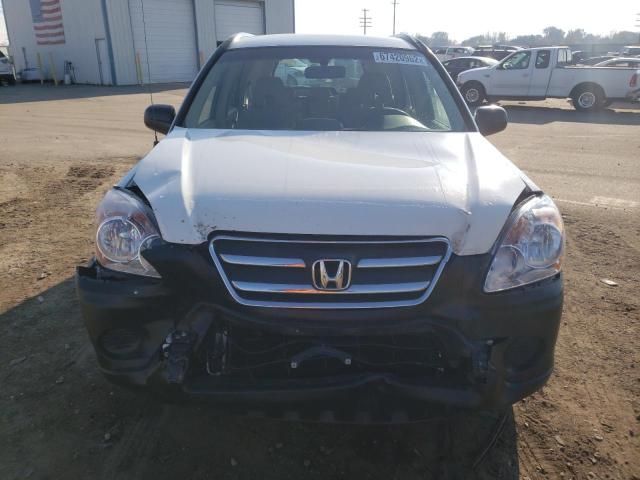 Photo 5 from auction – 2006 HONDA CR-V LX with VIN JHLRD68566C003686