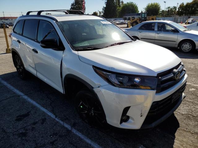 Photo 4 from auction – 2019 TOYOTA HIGHLANDER with VIN 5TDKZRFH8KS329903