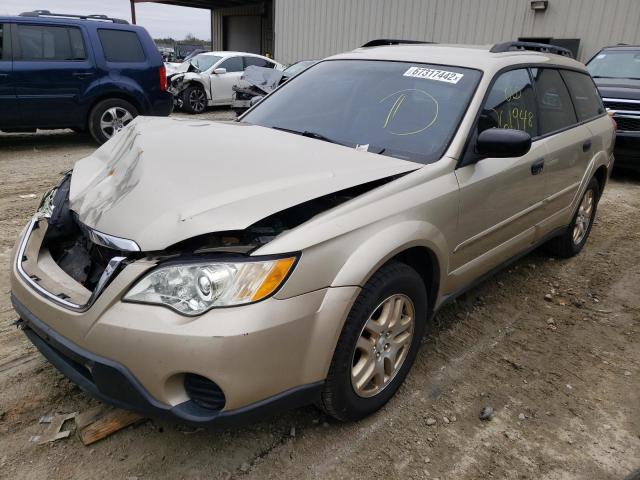 SUBARU OUTBACK 2008 with VIN 4S4BP60C687312470 - Photo from auction