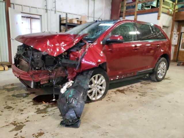 FORD EDGE SEL 2013 with VIN 2FMDK3JC4DBC87624 - Photo from auction