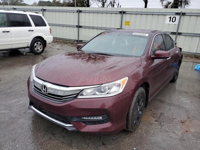 HONDA ACCORD EXL 2017 with VIN 1HGCR2F81HA046939 - Photo from auction
