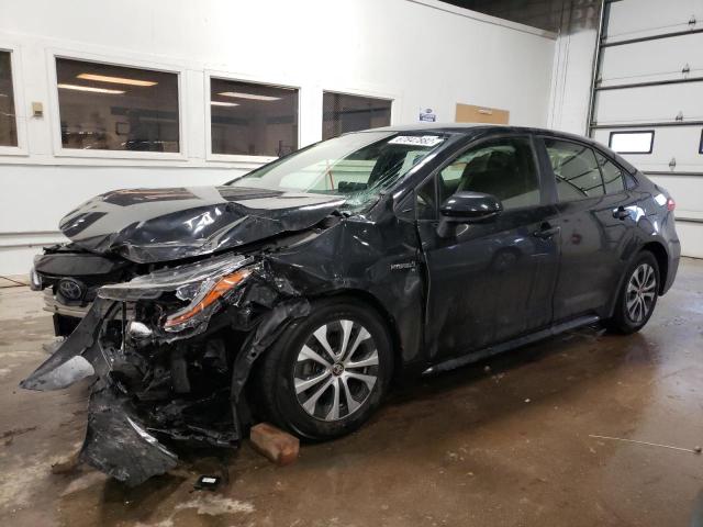 TOYOTA COROLLA LE 2021 with VIN JTDEAMDE3MJ009971 - Photo from auction