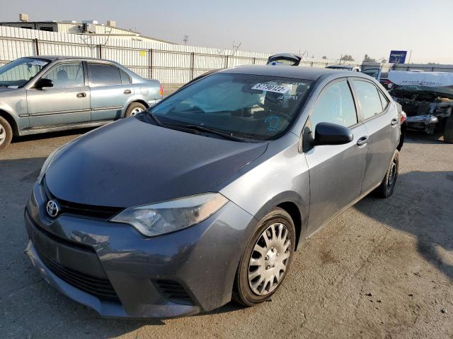 TOYOTA COROLLA L 2014 with VIN 5YFBURHE5EP093841 - Photo from auction