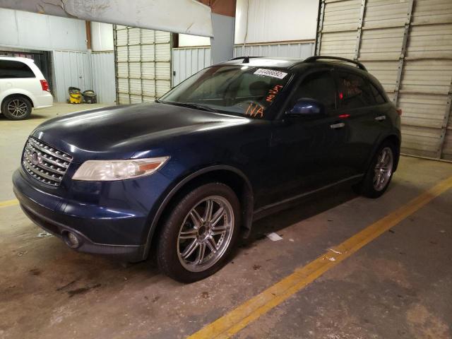 INFINITI FX35 2005 with VIN JNRAS08U65X110202 - Photo from auction