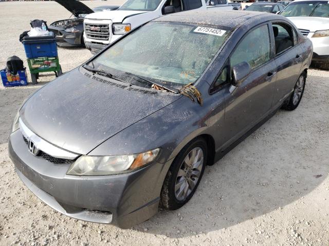 HONDA CIVIC EX 2009 with VIN 2HGFA16889H326097 - Photo from auction