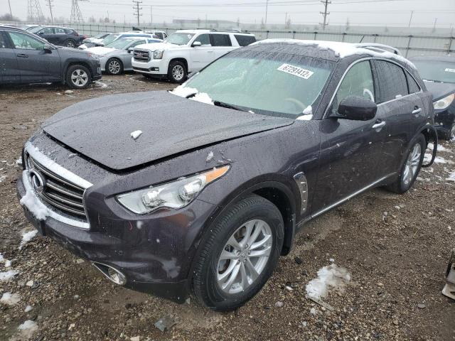 INFINITI FX37 2013 with VIN JN8CS1MW4DM172384 - Photo from auction