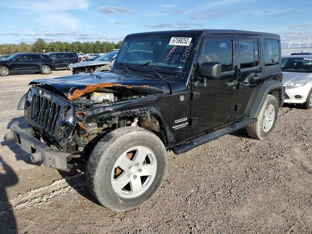 JEEP WRANGLER U 2015 with VIN 1C4BJWDG9FL501265 - Photo from auction