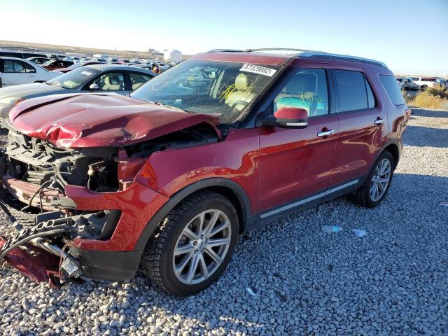 FORD EXPLORER L 2016 with VIN 1FM5K7F87GGC09352 - Photo from auction
