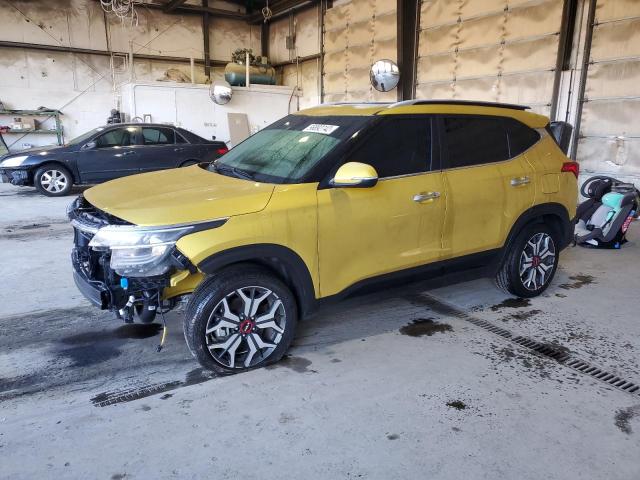 KIA SELTOS SX 2022 with VIN KNDETCA23N7283376 - Photo from auction