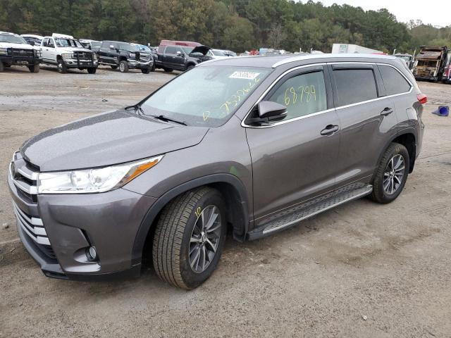 TOYOTA HIGHLANDER 2018 z numerem VIN 5TDJZRFH1JS543593 - Zdjęcie z aukcji