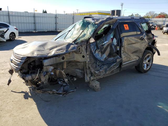 FORD EXPLORER L 2015 with VIN 1FM5K7F86FGB42323 - Photo from auction