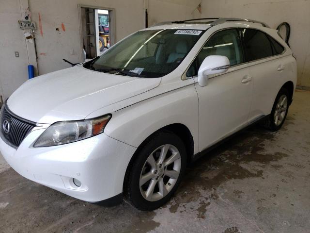 LEXUS RX 350 2010 with VIN JTJBK1BAXA2417272 - Photo from auction