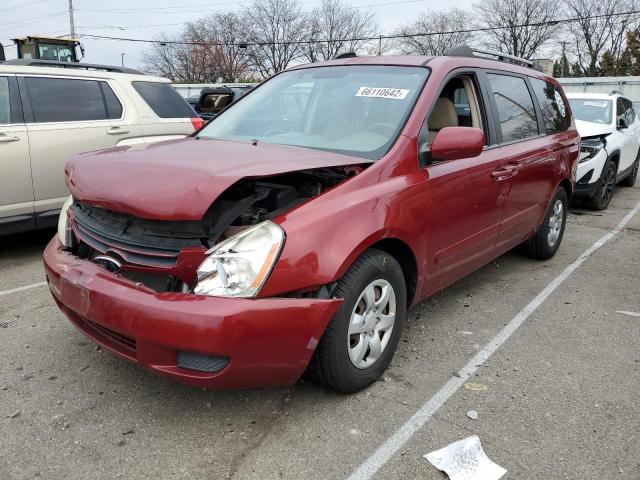 KIA SEDONA EX 2006 with VIN KNDMB233666022491 - Photo from auction