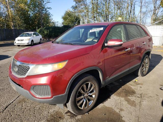KIA SORENTO BA 2011 with VIN 5XYKTCA19BG004344 - Photo from auction
