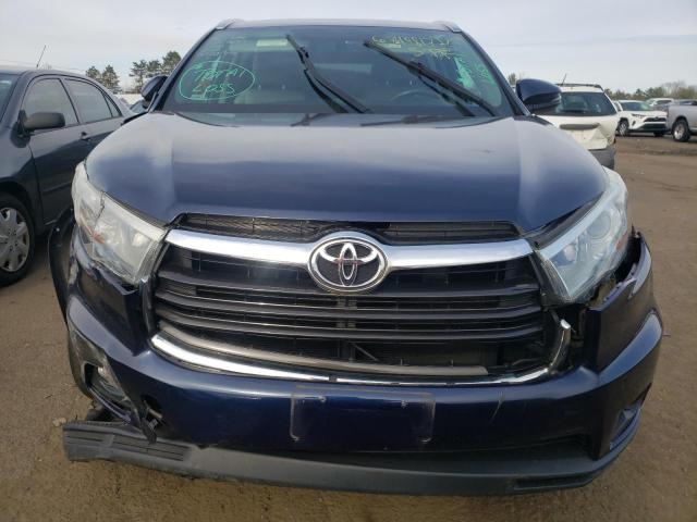 Photo 5 from auction – 2016 TOYOTA HIGHLANDER with VIN 5TDJKRFH5GS323712