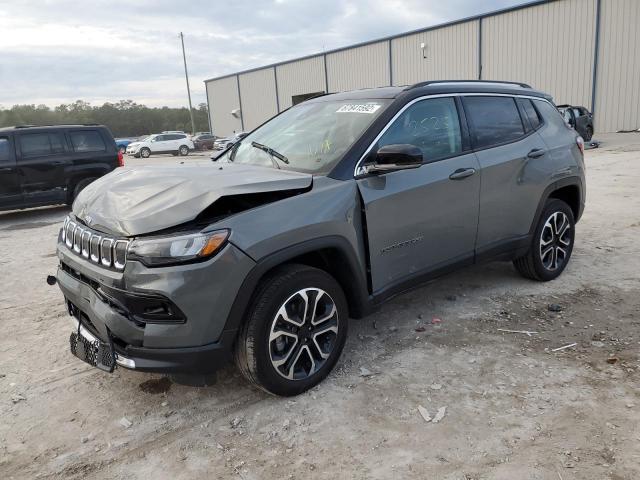 JEEP COMPASS LI 2022 مع رقم تعريف المركبة 3C4NJDCB8NT142338 - صورة من المزاد