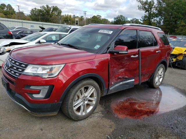 FORD EXPLORER L 2017 with VIN 1FM5K7F85HGD63768 - Photo from auction