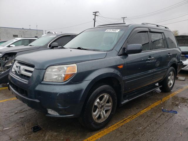 HONDA PILOT EX 2006 with VIN 5FNYF187X6B021909 - Photo from auction