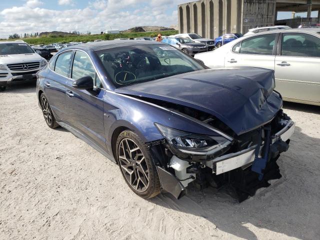 Photo 4 from auction – 2021 HYUNDAI SONATA N L with VIN 5NPEK4JC9MH131663