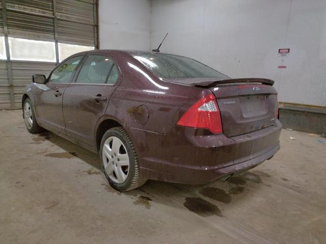 Photo 2 from auction – 2011 FORD FUSION SE with VIN 3FAHP0HG6BR309352