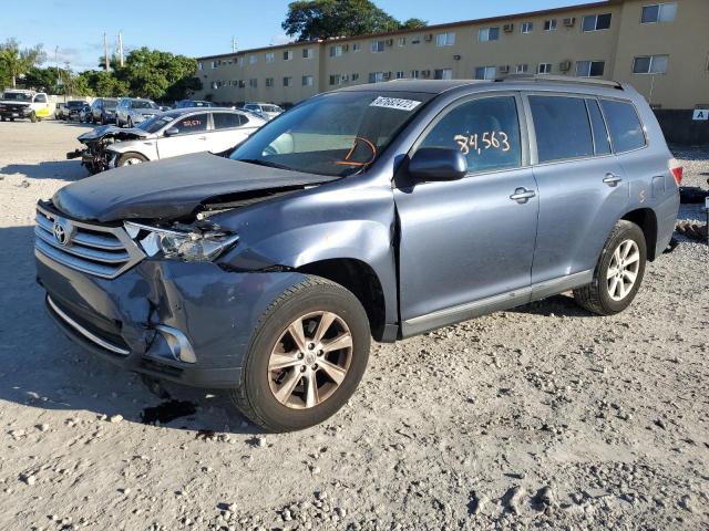 TOYOTA HIGHLANDER 2012 with VIN 5TDZA3EH4CS022749 - Photo from auction