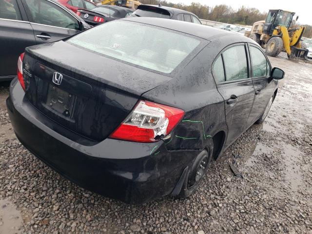 Photo 3 from auction – 2012 HONDA CIVIC LX with VIN 19XFB2E52CE057526