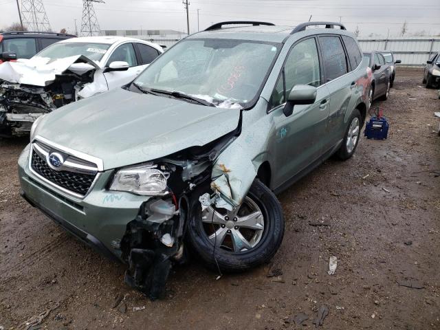 SUBARU FORESTER 2 2015 with VIN JF2SJAKCXFH471801 - Photo from auction