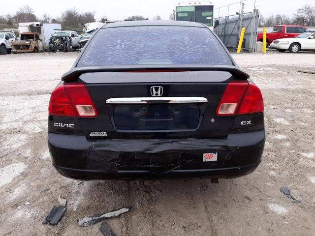 Photo 6 from auction – 2002 HONDA CIVIC EX with VIN 1HGES267X2L073606