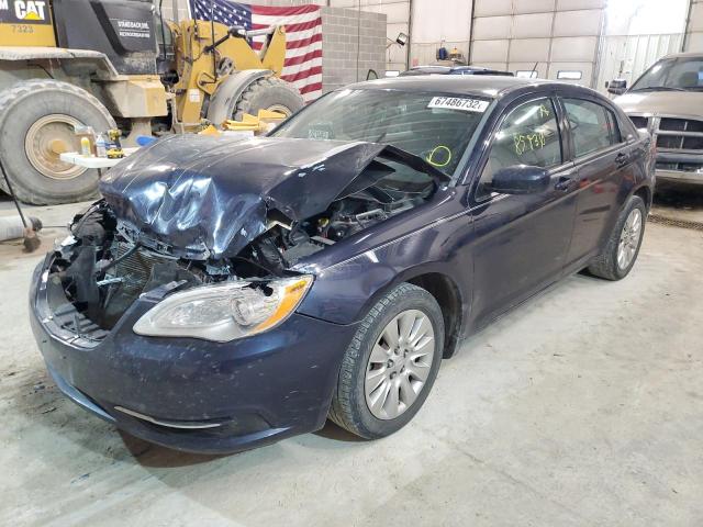 CHRYSLER 200 LX 2014 with VIN 1C3CCBAB4EN124917 - Photo from auction