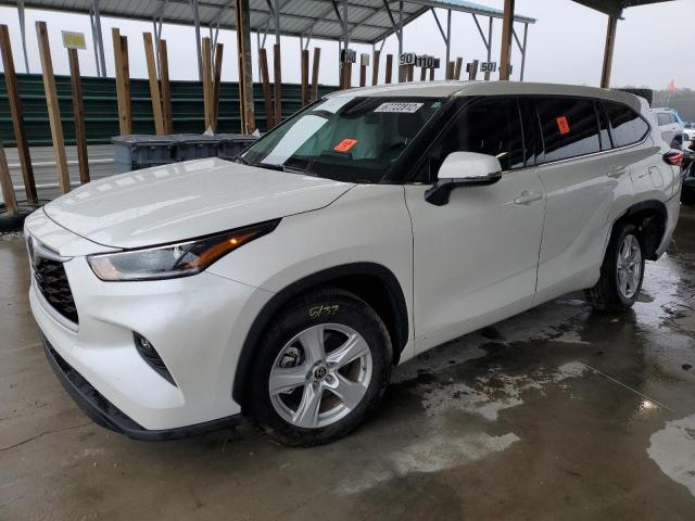 TOYOTA HIGHLANDER 2021 with VIN 5TDZZRAH1MS073029 - Photo from auction