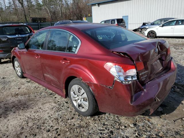 Photo 2 from auction – 2011 SUBARU LEGACY 2.5 with VIN 4S3BMBA61B3258041