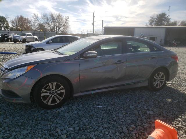 HYUNDAI SONATA GLS 2014 with VIN 5NPEB4AC8EH889821 - Photo from auction