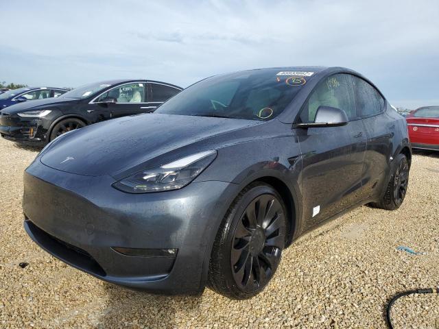 Photo 2 from auction – 2022 TESLA MODEL Y with VIN 7SAYGDEF1NF398544