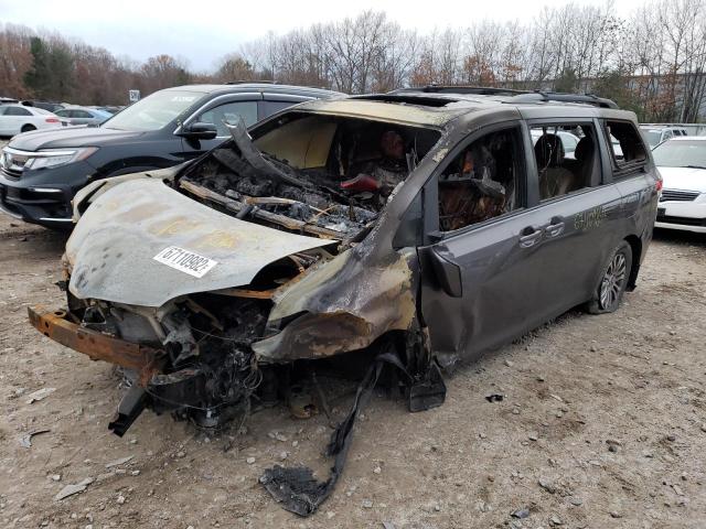 TOYOTA SIENNA XLE 2011 with VIN 5TDYK3DC7BS086149 - Photo from auction